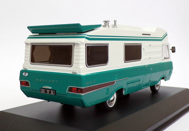 Ixo 1/43 Scale CAC005 - 1977 Maillet Eric 3 Camper - Green/White