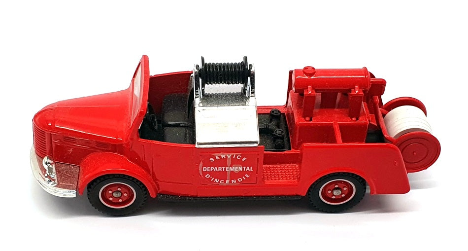 Solido 1/50 Scale Diecast 2100 - Hotchkiss Fire Engine Truck - Red