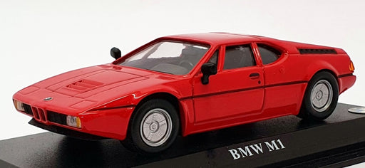 Del Prado 1/43 Scale Model Car DP24221 - BMW M1 - Red