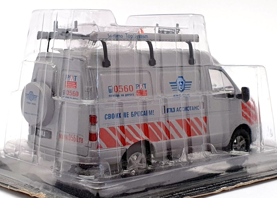 Altaya 1/43 Scale Diecast 28921F - GAZ 2752 Van - Grey