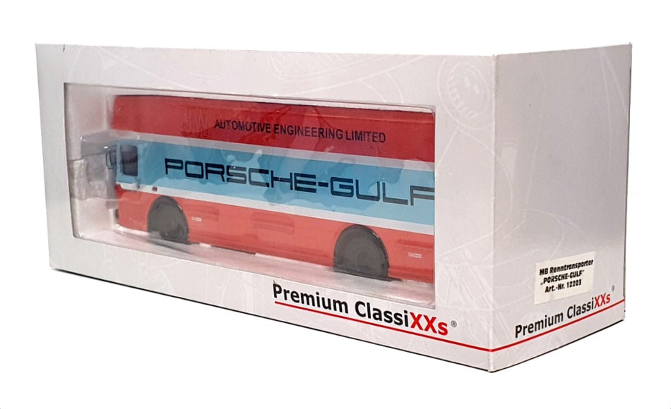 Premium ClassiXXs 1/43 Scale 12203 Mercedes Benz Truck Transporter Porsche Gulf