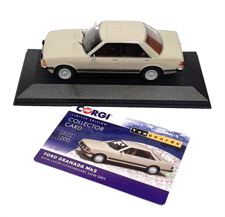 Vanguards 1/43 Scale VA12417 - Ford Granada Mk.2 2.8i S - Dove Grey
