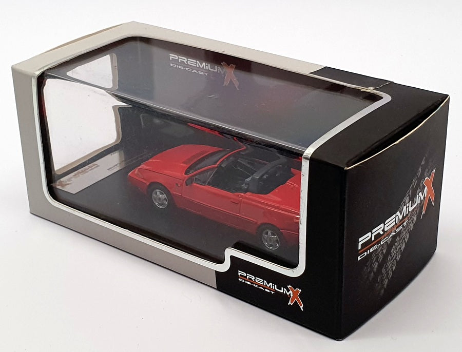 PremiumX 1/43 Scale PRD447 - 1990 Volvo Turbo Cabriolet - Red