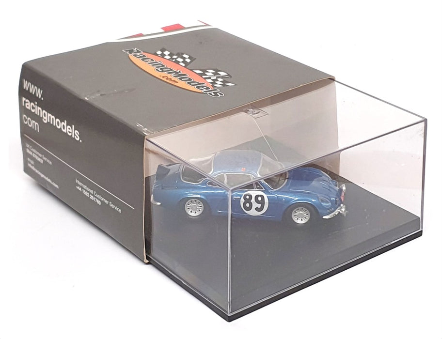 Racing Models 1/43 Scale TU817 - Renault Alpine #89 Rally Monte Carlo 1968