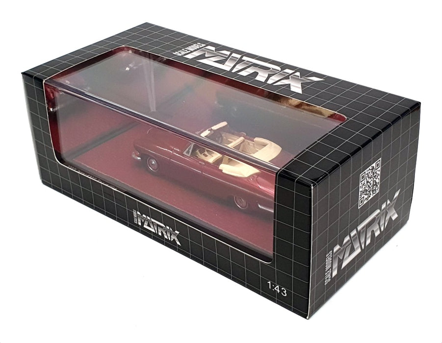Matrix 1/43 Scale MX41001-192 - 1969 Jaguar 420G Convertible - Met Red