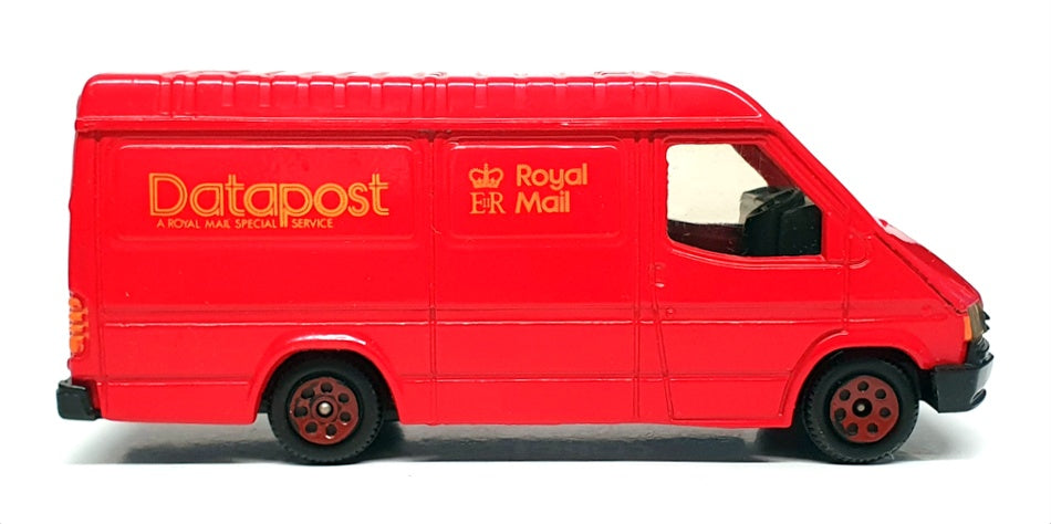 Corgi Appx 10cm Long Diecast C656/2 - Ford Transit Van Royal Mail Datapost - Red
