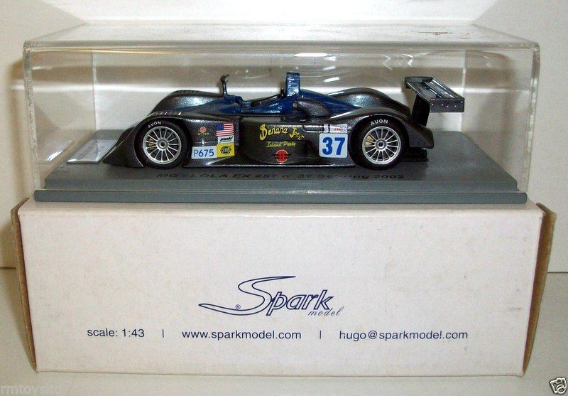 SPARK 1/43 - SCMG03 MG LOLA #37 BANANA JOES SEBRING 2002 FIELD DAYTON DURAND