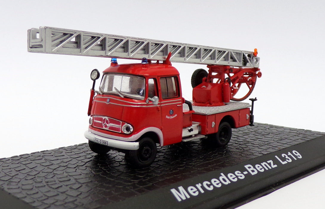 Atlas Editions 1/76 Scale 7147 002 - Mercedes Benz L319 - Fire Engine