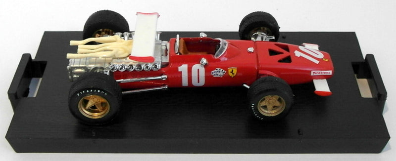 Brumm 1/43 Scale R256 - Ferrari 312 F1 - GP D'Italia 1969 #10 Pedro Rodriguez