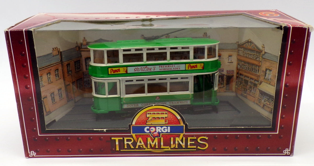 Corgi Tramlines 1/72 Scale D993/2 - Double Deck Tram - Dover