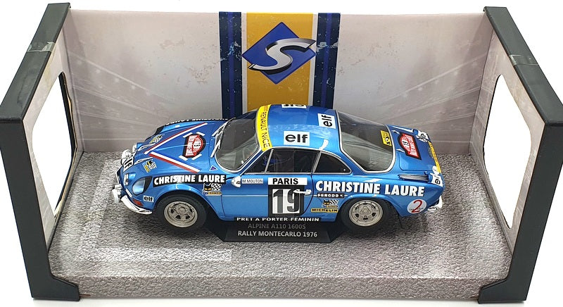 Solido 1/18 Scale Diecast S1804204 - Alpine A110 1600S RMC 76 Mouton #19