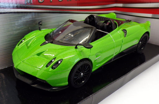 Motor Max 1/24 Scale 79354-GR - Pagani Huayra Roadster - Green