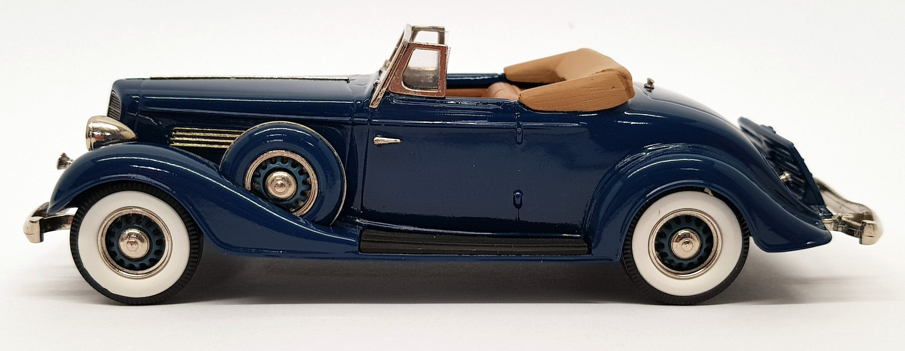 Brooklin Models 1/43 Scale BC029 - 1934 Buick M60 Convertable Coupe Blue