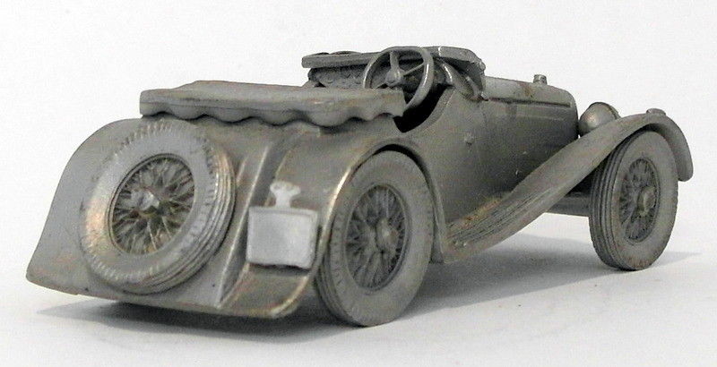 Danbury Mint Pewter - approx 1/43 scale - 1936 Jaguar SS/100