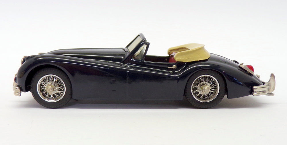 Small Wheels 1/43 Scale SW1 - 1954 Jaguar XK140 - Dark Blue 1 Of 50