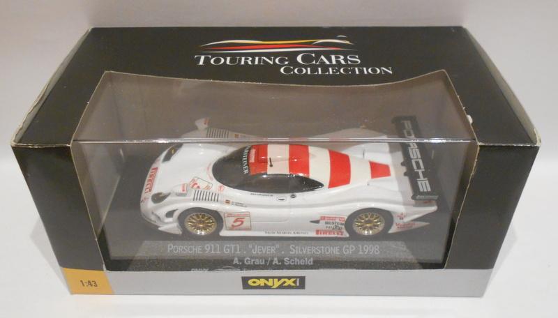 Onyx 1/43 Scale - XLM99011 PORSCHE 911 GT1 A.GRAU/A.SCHELD