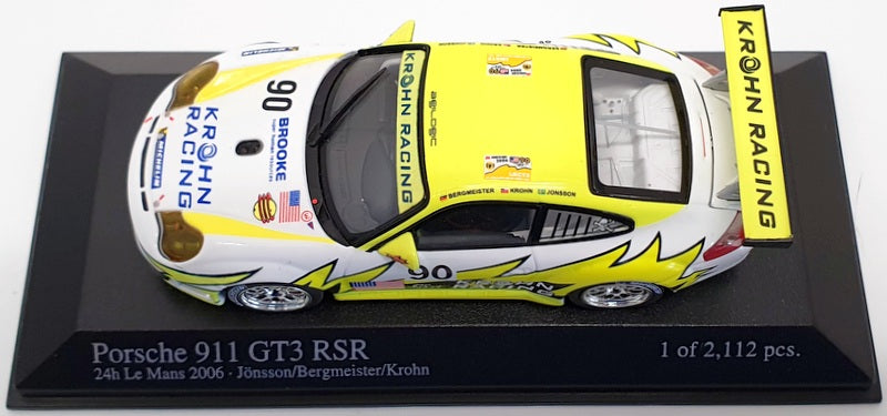Minichamps 1/43 Scale 400 066490 - 2006 Porsche 911 GT3 RSR  Le Mans 24h