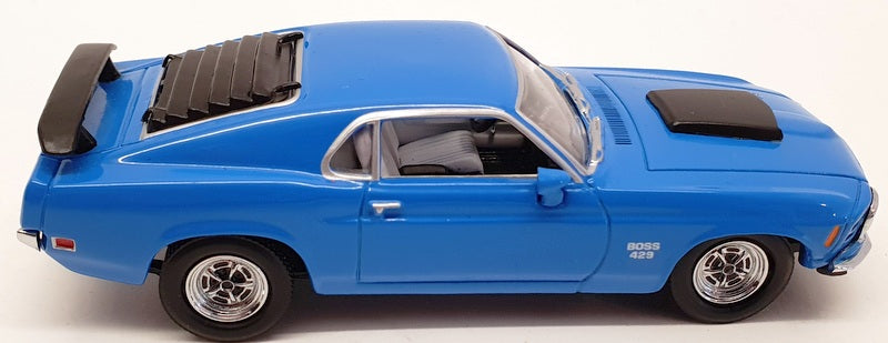 Matchbox 1/43 Scale Model Car  92687 - 1970 Ford Mustang Boss 429 - Blue