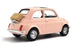 Norev 1/43 Scale Diecast 771200 - Fiat 500F - Lt. Pink