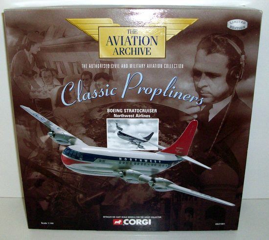 CORGI 1/144 AA31001 BOEING STRATOCRUISER NORTHWEST AIRLINES