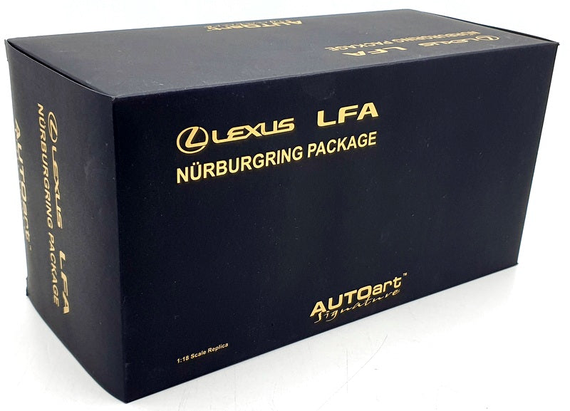 Autoart 1/18 Scale Diecast 78837 - Lexus LFA Nurburgring Package - Whitest White