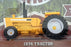 Greenlight 1/64 Scale Model Tractor 48040B - 1974 Tractor - Yellow