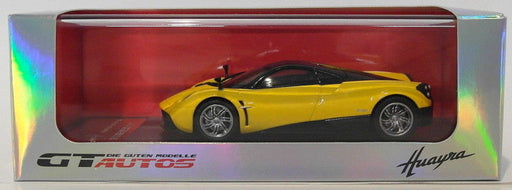 GT Autos 1/43 Scale Diecast 41011GW - Pagani Huayra - Yellow