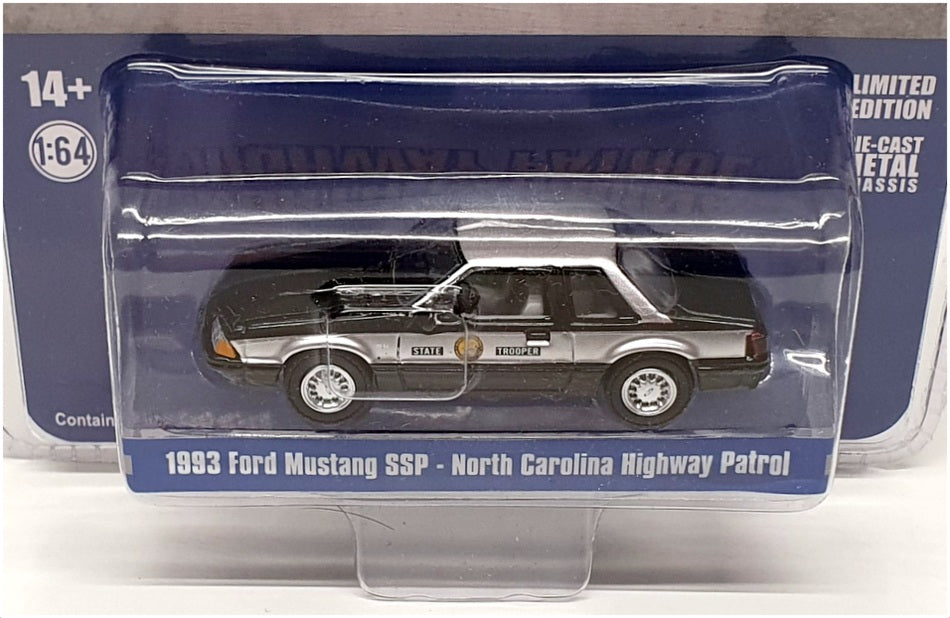 Acme 1/64 Scale 51495 - 1993 Ford Mustang SSP - North Carolina Highway Patrol