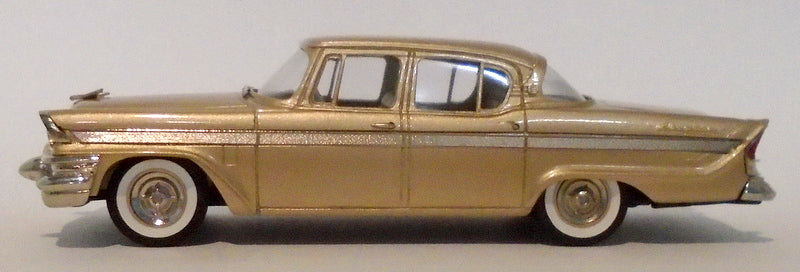 Brooklin 1/43 Scale BRK171  - 1957 Packard Clipper Sedan Tiara Gold Metallic