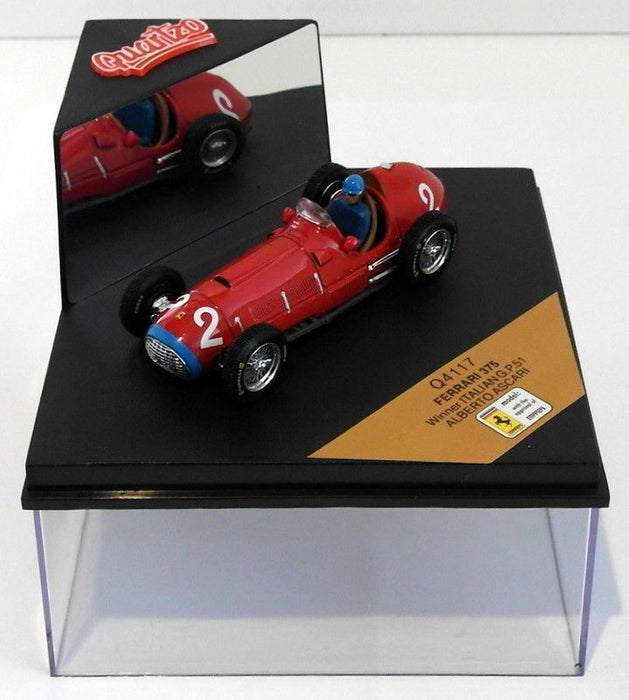 Quartzo 1/43 Scale Q4117 - Ferrari 375 F1 - 1st Italian GP 1951 #2 A.Ascari