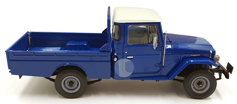Kyosho 1/18 Scale Diecast 08958BL - Toyota Land Cruiser 40 Pickup - Blue