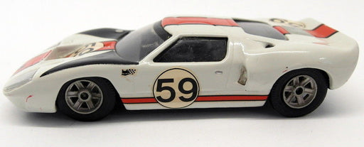 Unbranded 1/43 scale White Metal - 20MAR2018F Ford GT40 #59 Race Car