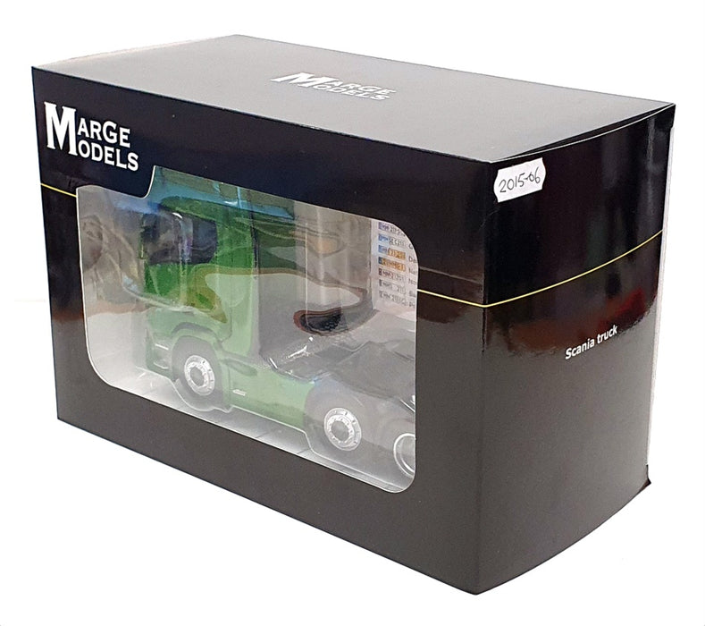 Marge Models 1/32 Scale 2015-06 - Scania R500 6x2 Truck - Bright Green