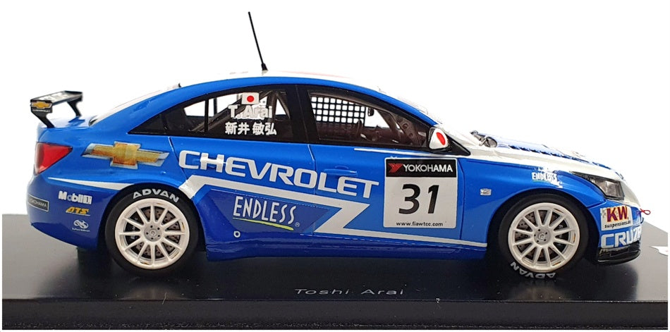 SPARK-MODEL S2492 Masstab: 1/43 | CHEVROLET CRUZE 1.6T N 11 MACAU WTCC 2012 A.MACDOWALL WHITE SPARK-MODEL S2492 Masstab: 1/43 | CHEVROLET CRUZE 1.6T N 11 MACAU WTCC 2012 A.MACDOWALL WHITE