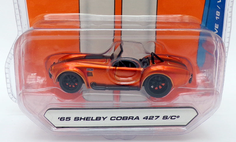 Jada Bigtime Muscle 1/64 Scale 12006 - 1965 Shelby Cobra 427 S/C - Met Orange