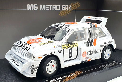 Sun Star 1/18 Scale - 5536 MG Metro 6R4 #8 P.Eklund 1000 Lakes Rally 1986