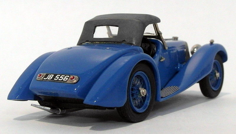 Auto Torque No.3 1/43 Scale - 1934 Ford Squire 1.5 Litre Hood Closed - Blue