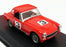 Detail Cars 1/43 Scale ART426 - 1969 MG Midget MkIV Racing Car - Red