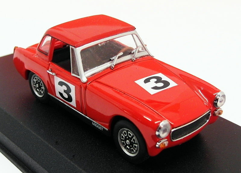 Detail Cars 1/43 Scale ART426 - 1969 MG Midget MkIV Racing Car - Red