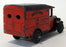 Vintage Dinky 34B - Postal Van Royal Mail - Red Black Tyres