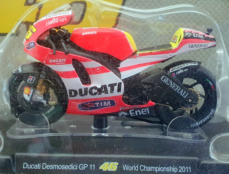 Altaya 1/18 FFR29B - Ducati Desmosedici GP11 #46 Valentino Rossi W.Champion 2011