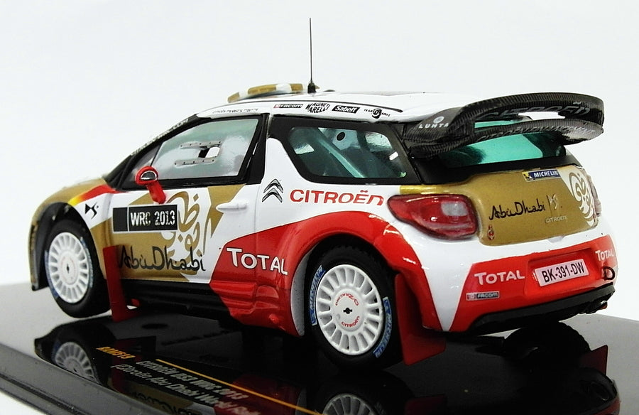 Ixo 1/43 Scale RAM519 - Citroen DS3 WRC - Abu Dhabi WRT Presentation