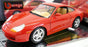 Burago 1/18 Scale Diecast 3385 - 1997 Porsche 911 Carrera - Red