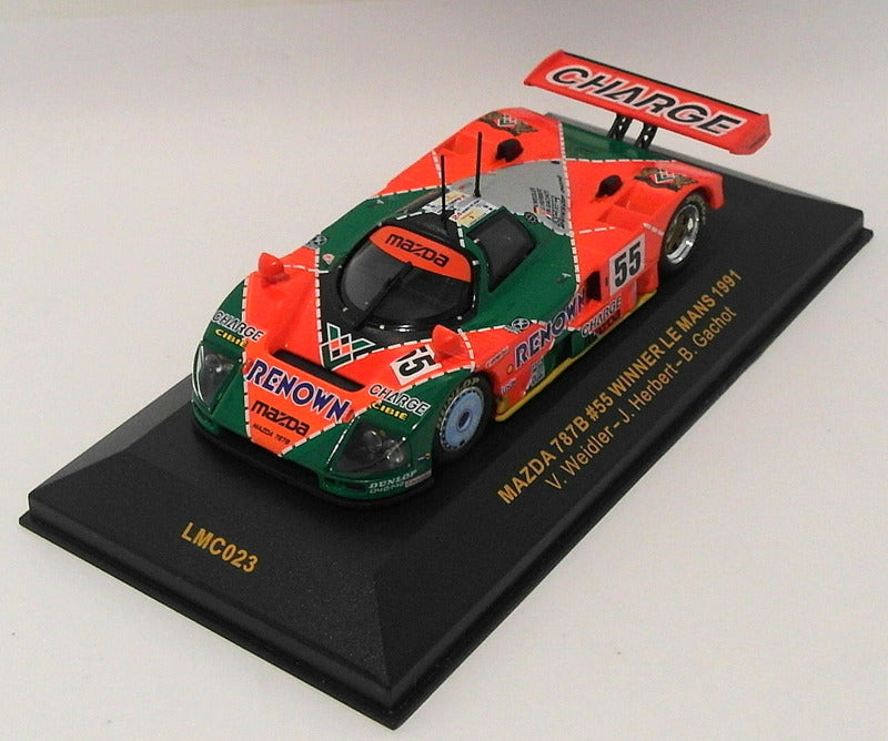 IXO 1/43 Scale LMC023 - Mazda 787B #55 Winner Le Mans 1991