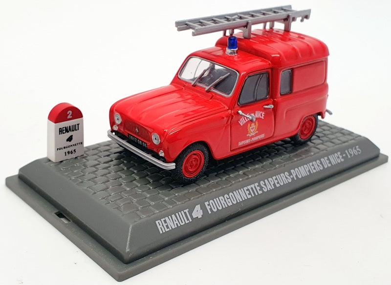 Universal Hobbies 1/43 Scale UH04IR - 1965 Renault 4 Fourgonnette Sapeurs