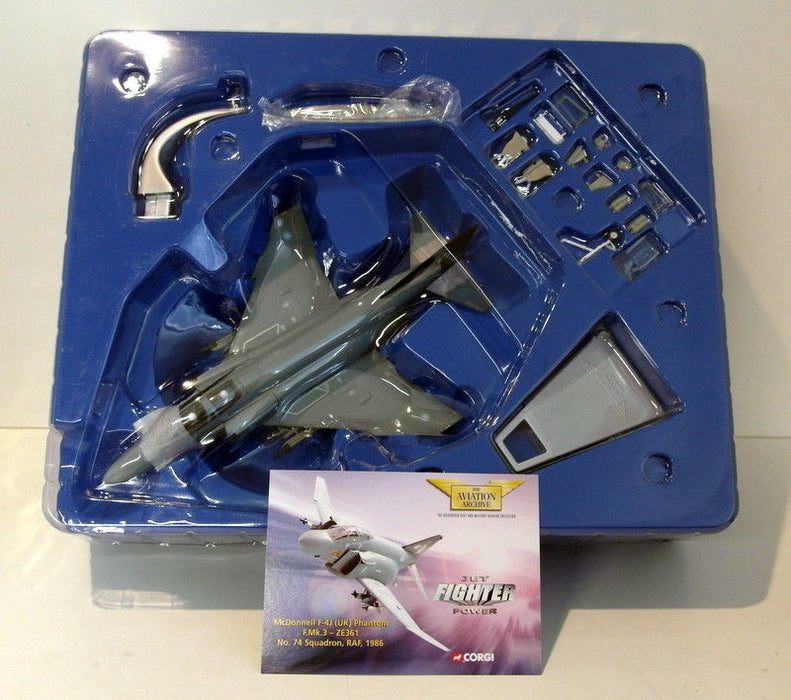 Corgi 1/72 Scale AA33202 - McDonnell F-4J Phantom F. MK3 ZE361 74 Sq. 1986