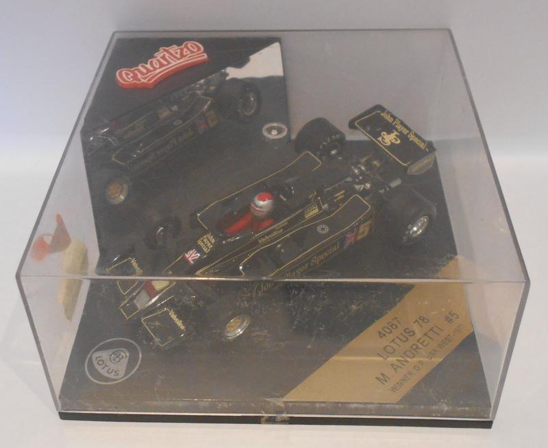 Quartzo 1/43 Scale - 4087 LOTUS 78 M.ANDRETTI WINNER USA GP 1977