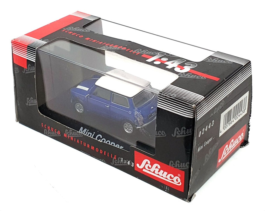 Mini Cooper bleue (Cararama) 1/43e