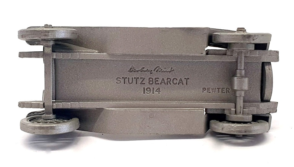 Danbury Mint 7cm Long Pewter Model DPM01 - 1914 Stutz Bearcat