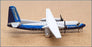 Schabak 1/600 Scale 930/88 - Fokker F-27 Aircraft - NLM Cityhopper